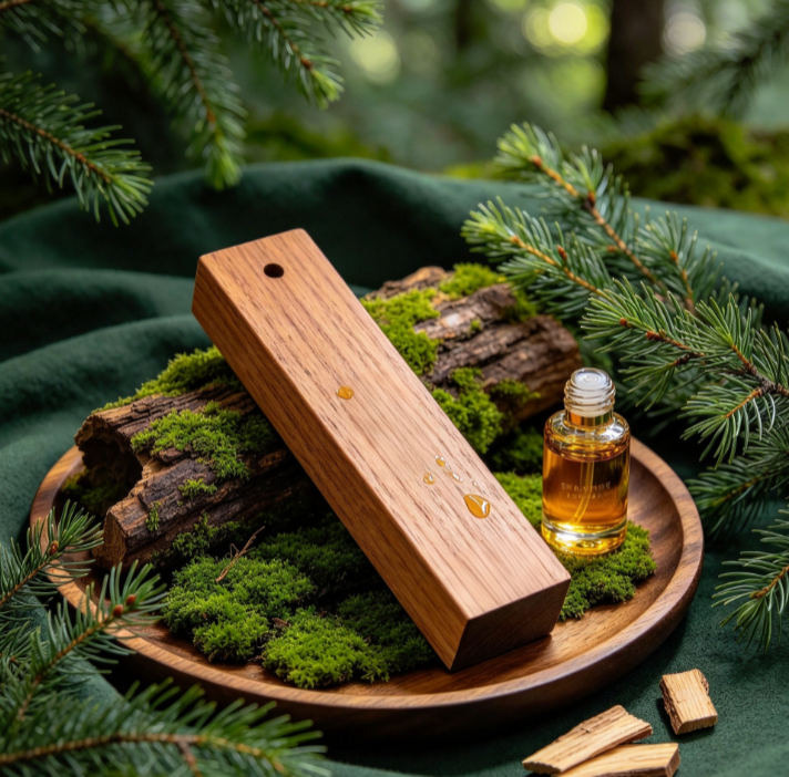 Scandinavian-Inspired Natural Wood Diffuser