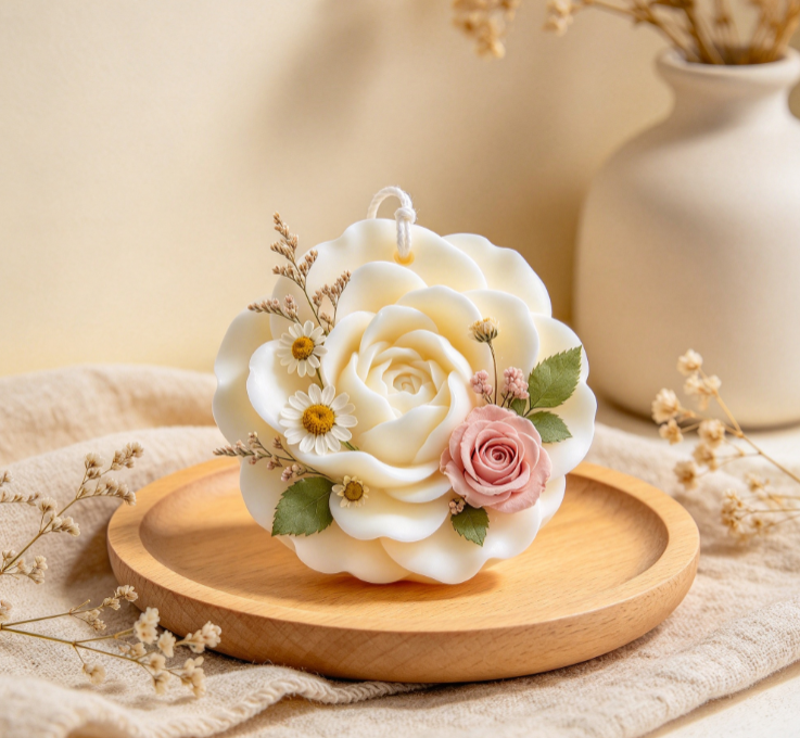 Custom Floral-Shaped Handmade Aromatherapy Ornaments