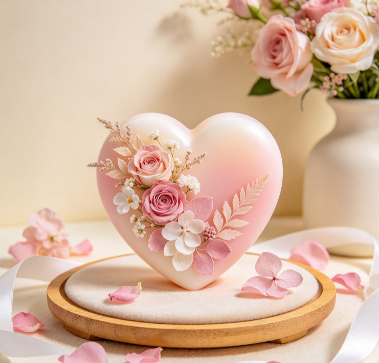 Heart-Shaped Custom Aromatherapy Ornaments