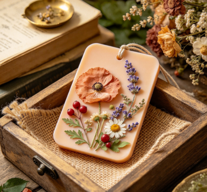 Vintage Garden Handmade Scented Wax Tablets