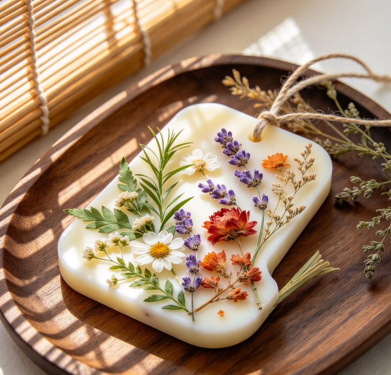 Natural Dried Botanical Scented Wax Tablets